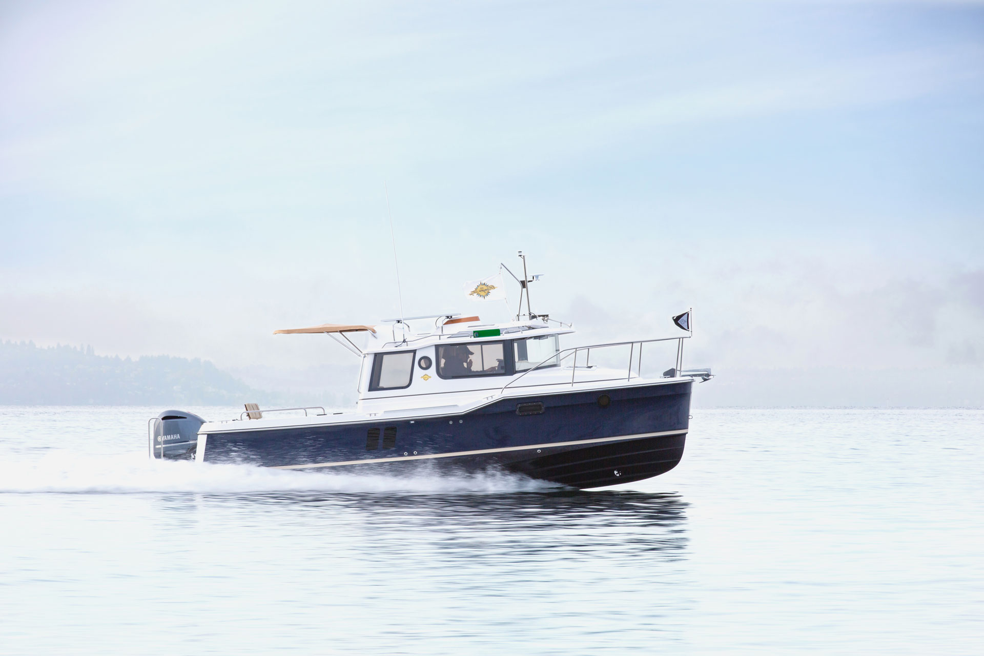 Ranger Tugs on the water