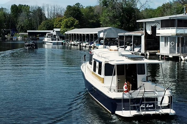 Boat Slips on Lake Simcoe